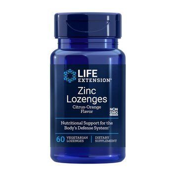 Цинк Life Extension Zinc Lozenges 60 цукерок