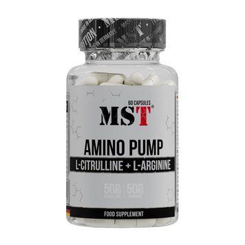 Комплекс аминокислот MST Amino Pump 60 капсул