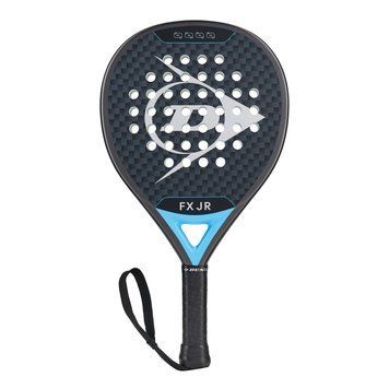 Ракетка для паделю DUNLOP FX JUNIOR GUN METAL/CYAN/METALLIC SILVER