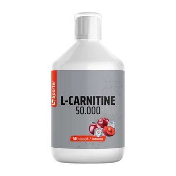 Жидкий L-Карнитин Sporter L-Carnitine 50.000 Liquid 500 мл Вишня