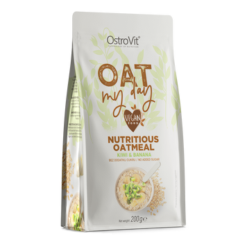 Растворимая овсянка OstroVit Oat My Day 200 г kiwi & banana