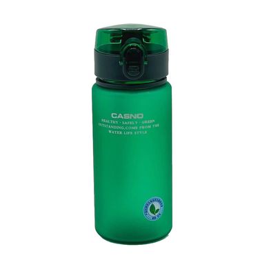 Пляшка для води CASNO 400 мл KXN-1114 Зелена