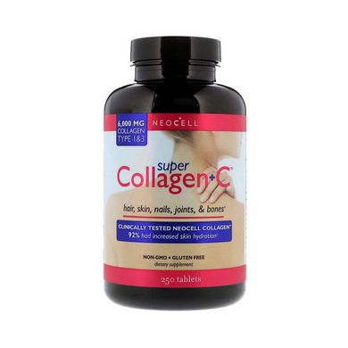 Колаген NeoCell Collagen + C 250 табс