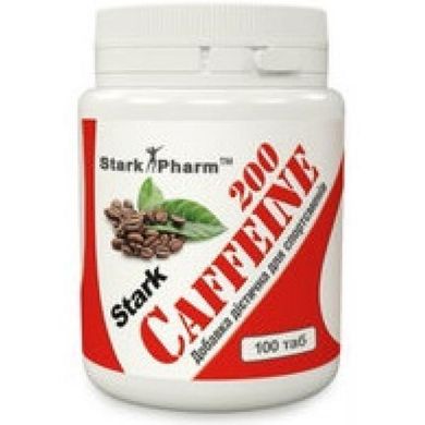 Кофеин Stark Pharm Stark Caffeine 200 мг (100 таб)