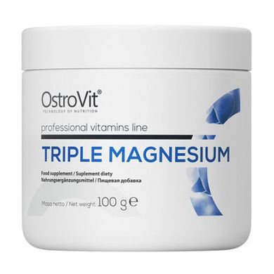 Магній OstroVit Triple Magnesium 100 г