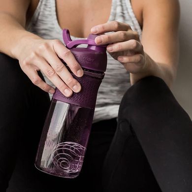 Спортивна пляшка-шейкер BlenderBottle SportMixer Twist 28oz/820ml Plum (ORIGINAL)