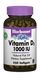 Вітамін D3 1000IU, Bluebonnet Nutrition, 250 желатинових капсул
