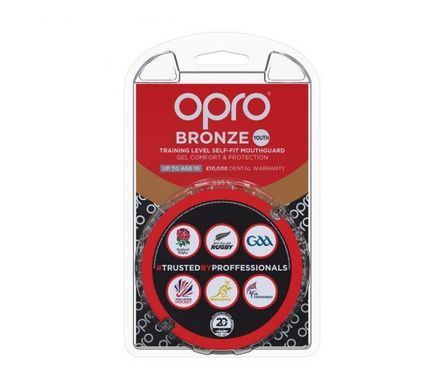 Капа OPRO Junior Bronze Black (art.002185001)