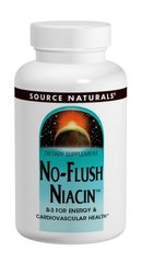 Ніацин (В3) 500мг, Source Naturals, 60 таблеток