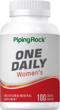 Витамины для женщин Piping Rock One Daily Women's Multivitamin & Mineral 100 каплет