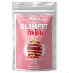 Сироватковий протеїн концентрат Tesla Slimfit Protein 900 г Strawberry