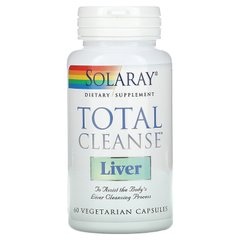 Для очищення печінки Solaray Total Cleanse Liver 60 капсул