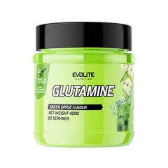 Глютамін Evolite Nutrition Glutamine 400 г green apple