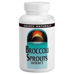 Екстракт Брокколі 250 мг, Source Naturals, 60 таблеток