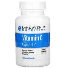 Вітамін C Lake Avenue Nutrition Vitamin C Quali-C 1000 mg 60 капсул