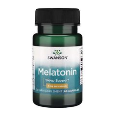 Мелатонін Swanson Swanson Melatonin 3 mg 120 капсул
