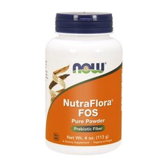 Поддержка крови Now Foods NutraFlora FOS pure powder 113 грамм