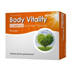 Комплекс вітамінів і мінералів Activlab Body Vitality Complex 30 капсул