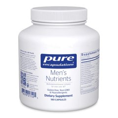 Мультивітаміни та мінерали для чоловіків 40+ комплекс Pure Encapsulations (Men's Nutrients) 180 капсул
