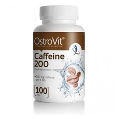 Кофеин OstroVit Caffeine 200 (100 таб) островит