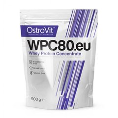 Сироватковий протеїн концентрат OstroVit WPC80.eu (900 г) chocolate-wafers