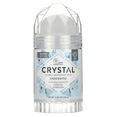 Минеральный жесткий дезодорант, Без запаха, Crystal Body Deodorant, 4,25 унц (120 г)