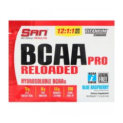 БЦАА SAN BCAA Pro Reloaded 11,4 г blue raspberry