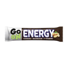 Протеиновый батончик GoOn Nutrition Energy Bar 50 грамм Арахис карамель шоколад