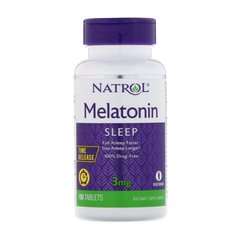 Мелатонін Natrol Melatonin 3 mg 100 таб