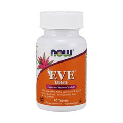 Вітаміни для жінок Now Foods EVE (90 таб) єва
