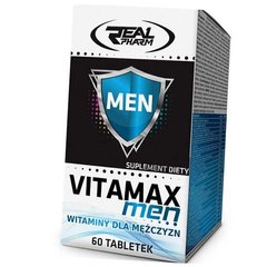 Вітаміни для чоловіків Real Pharm Vitamax Men 60 таблеток