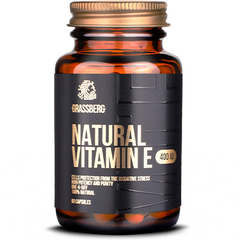 Вітамін Е Grassberg Natural Vitamin E 400 IU 268 mg 60 капсул