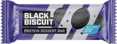 Протеїновий батончик BioTech Protein Dessert Bar 50 грамм Черный бисквит