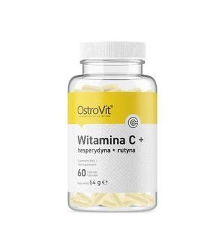 Витамин С OstroVit Vitamin C+Hesperidin+Rutin 60 капсул
