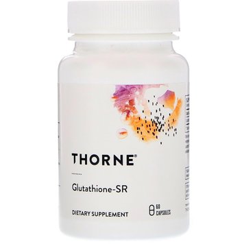 Глутатион, Glutathione-SR, Thorne Research, 60 капсул