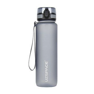 Бутылка для воды Uzspace Frosted Waterbottle 1000 мл Gray
