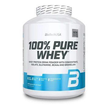 Сывороточный Протеин BioTechUSA 100% Pure Whey 2270 г Black Biscuit