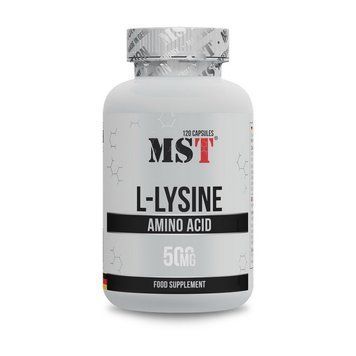 Лізин MST L-Lysine 500 mg 120 Капсул