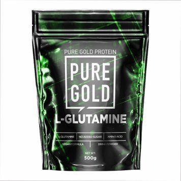 Глютамин Pure Gold 100% Glutamine 500 г Chery Lime