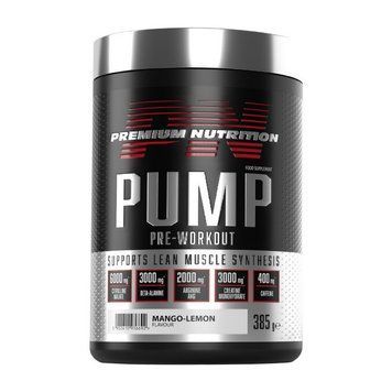 Предтренировочный комплекс Premium Nutrition Pump Pre-Workout 385 г blue raspberry