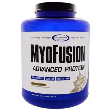 Сывороточный протеин концентрат Gaspari Nutrition MyoFusion Advanced Protein 1814 грамм Ваниль
