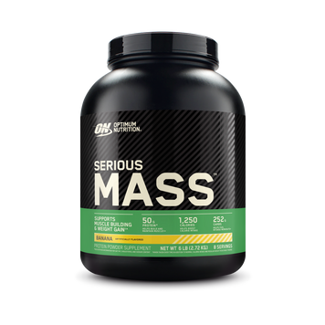 Гейнер для набора массы Optimum Nutrition EU Serious Mass 2720 г banana