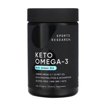 Кето Омега Keto Omega 1250 mg 120 Мягких Капсул