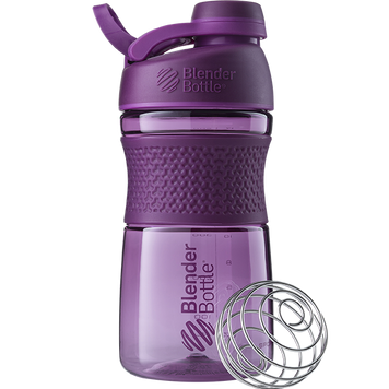 Спортивна пляшка-шейкер BlenderBottle SportMixer Twist 20oz/590ml Plum (ORIGINAL)