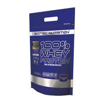 Сироватковий протеїн концентрат Scitec Nutrition 100% Whey Protein 1850 г strawberry