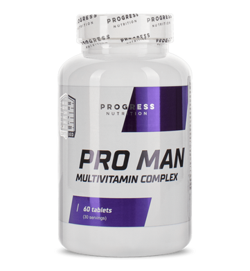 Вітаміни для чоловіків Progress Nutrition Pro Man 60 таблеток