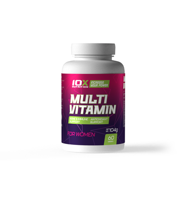 Вітаміни для жінок 10x Nutrition Multivitamin for Women (60 таб)