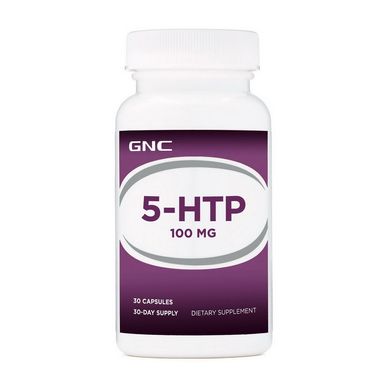 5-гідрокситриптофан GNC 5-HTP 100 mg 30 капсул
