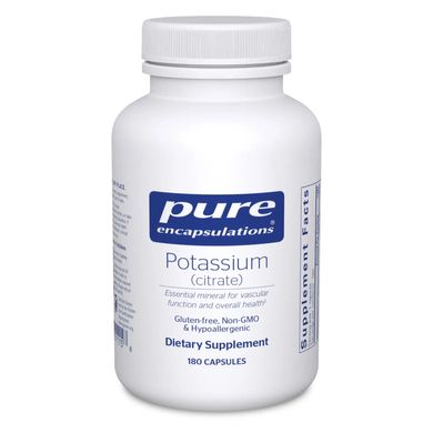 Калій Цитрат Pure Encapsulations Potassium Citrate 180 капсул