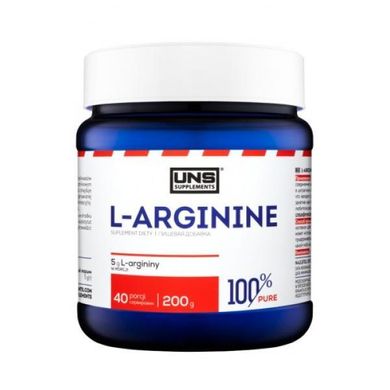 Л-Аргінін UNS 100% Pure L-ARGININE 200 г